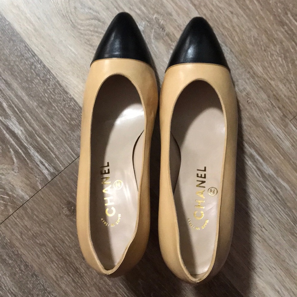 Chanel heels, new, but might need new heel pads. No dust bag or box.